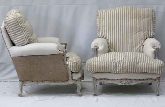 Pair of Gustavian Arm Chairs  